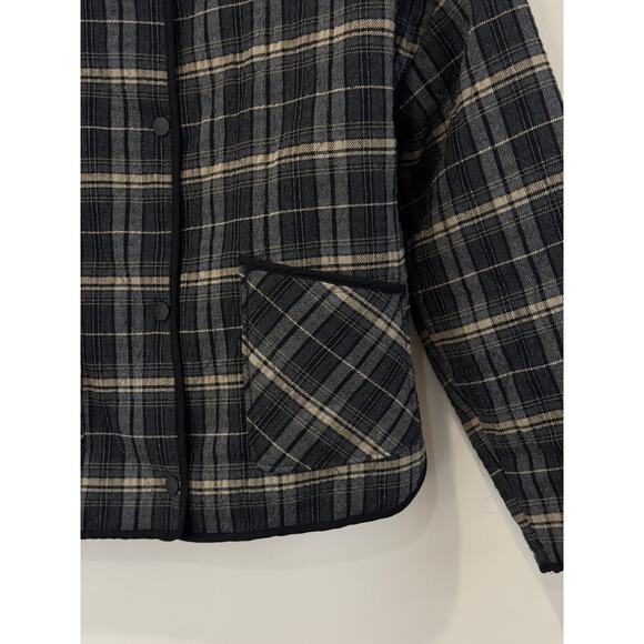 Zara Plaid Puffer Jacket - Picture 4 of 13
